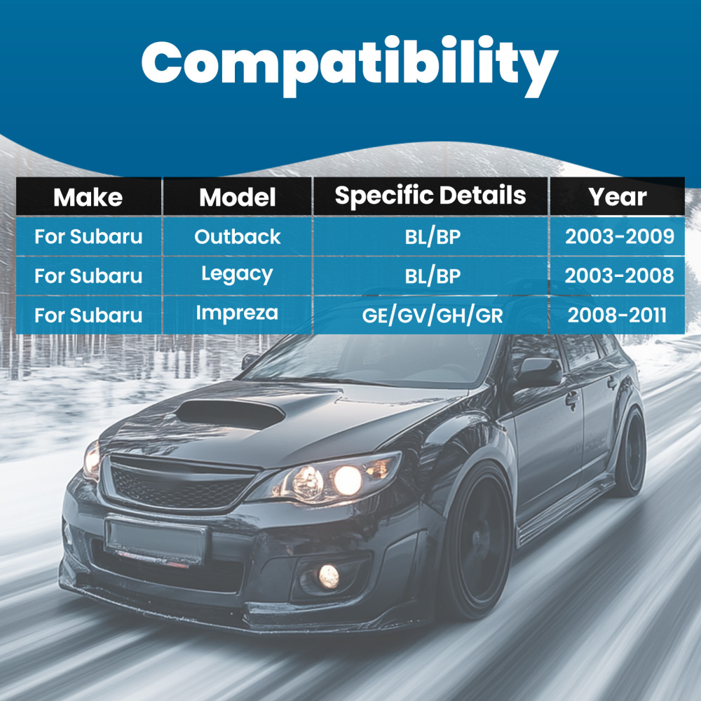 Front Lower Control Arms Kit For 2008-2011 compatible for Subaru Impreza 2003-08 Legacy Outback