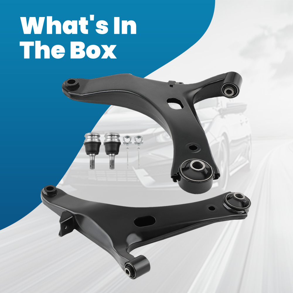 Front Lower Control Arms Kit For 2008-2011 compatible for Subaru Impreza 2003-08 Legacy Outback