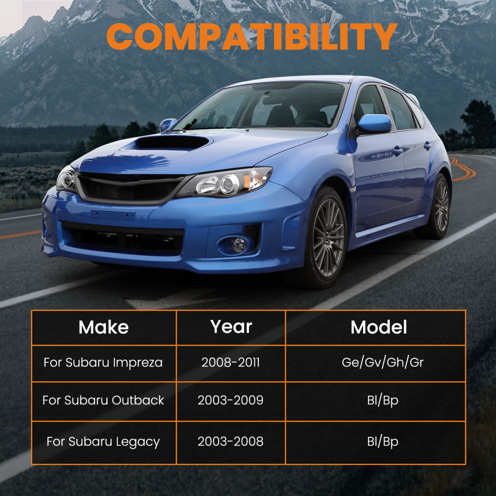 Front Lower Control Arms Kit For 2008-2011 compatible for Subaru Impreza 2003-08 Legacy Outback