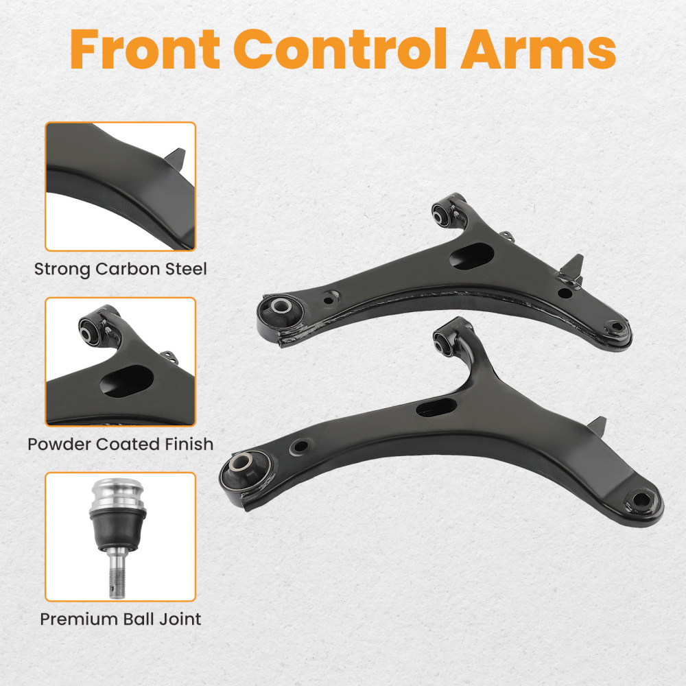 Front Lower Control Arms Kit For 2008-2011 compatible for Subaru Impreza 2003-08 Legacy Outback