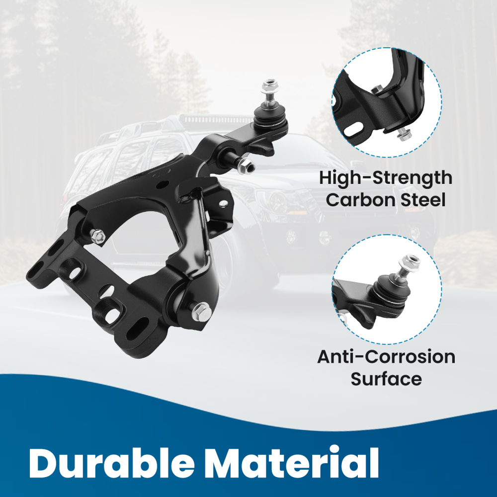 10x Front Control Arms Suspension Kit for 2003 compatible for Chevy Trailblazer compatible for EXT GMC Envoy