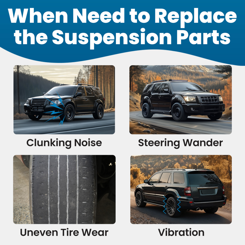 10x Front Control Arms Suspension Kit for 2003 compatible for Chevy Trailblazer compatible for EXT GMC Envoy