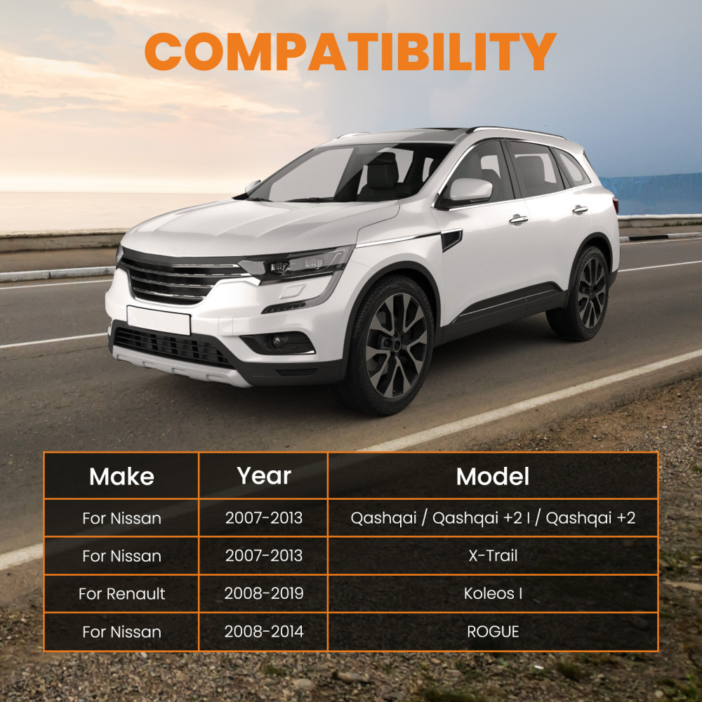 Coppia Asse Anteriore Inferiore DX SX Forcella compatibile per Nissan Qashqai J10 2007-2013