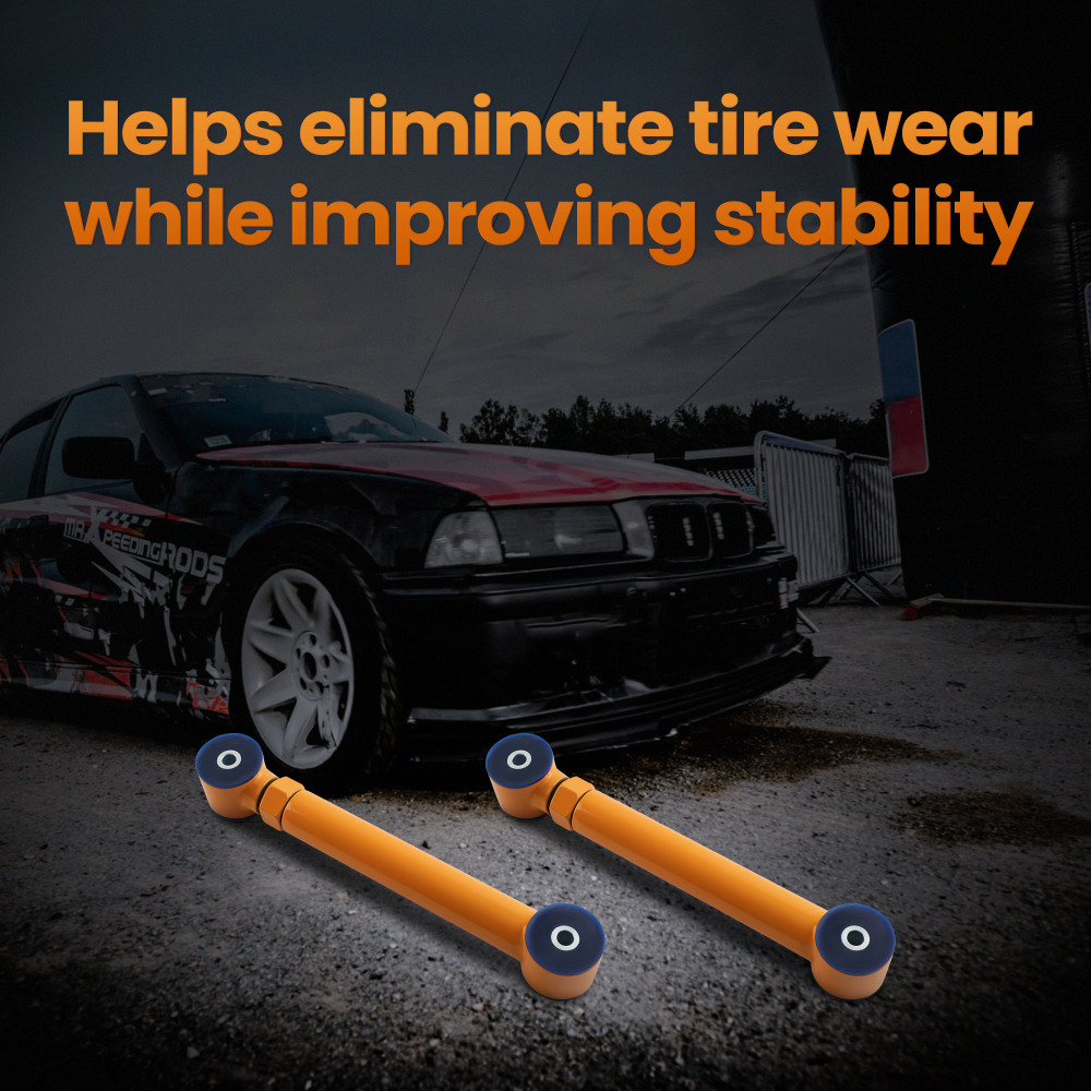 2x Front Upper + 2x Rear Upper +4x lower Control Arms compatible for Jeep Wrangler TJ 97-06