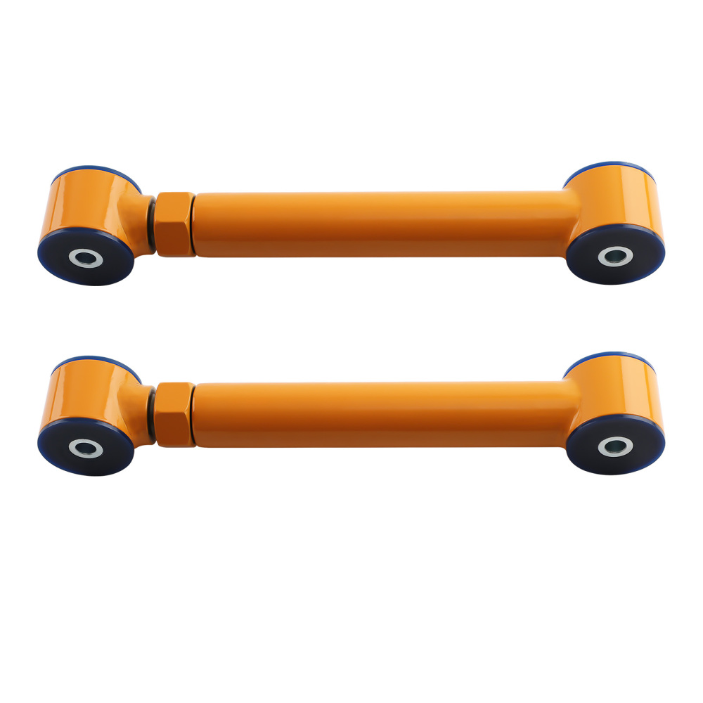 1 Pair Rear Upper Adjustable Control Arm Arms compatible for Jeep Wrangler TJ 1997-2006