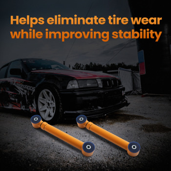 2 x bras de suspension réglables arrière supérieur compatible pour Jeep Wrangler TJ Gran...