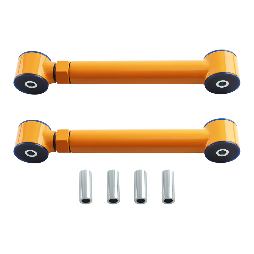 1 Pair Rear Upper Adjustable Control Arm Arms compatible for Jeep Wrangler TJ 1997-2006