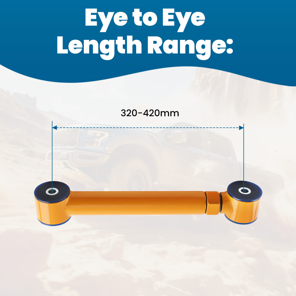 BRAS DE CONTROLE SUPERIEUR ARRIERE+TIGE compatible pour PANHARD AVANT compatible pour JEEP WRANGLER TJ 97-06