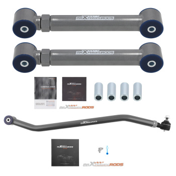 BRAS DE CONTRÔLE SUPÉRIEUR ARRIÈRE+BARRE DE TRACTION AVANT compatible pour JEEP WRANGLER TJ
