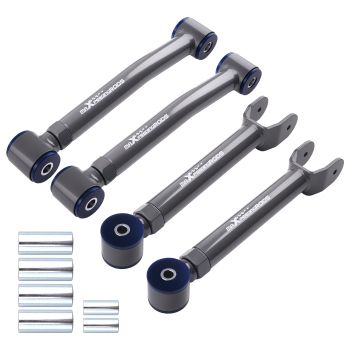4X ADJUSTABLE CONTROL ARMS 0- 8 compatible for JEEP CHEROKEE XJ WRANGLER TJ GRAND CHEROKEE