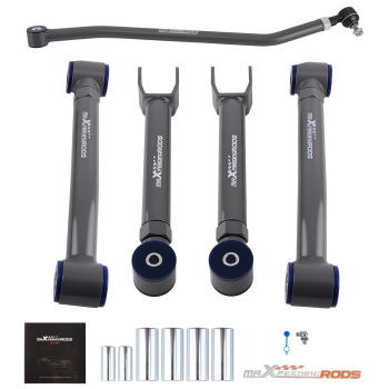 Adjustable Control Arm + Track Bar 1.5-4.5 lift For 1997-2006 compatible for Jeep Wrangler TJ