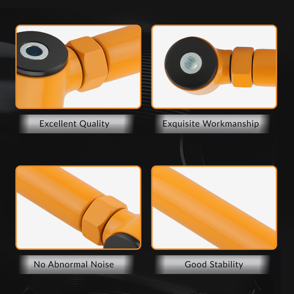 Front UpperLower Control Arms compatible for Grand Cherokee ZJ 1993-1998 XJ 1984-2001