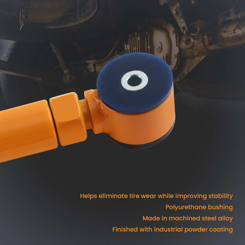 Front Upper Adjustable Control Arm Set 0-8 Lift compatible pour Jeep Wrangler TJ 1997