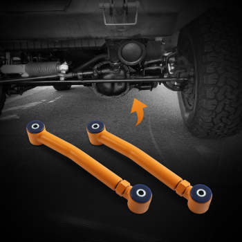 4Pcs Front UpperLower Adjustable Control Arms compatible for Jeep Cherokee XJ 1986-2001
