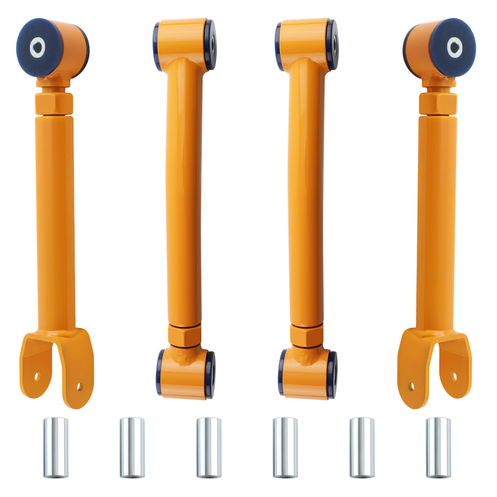 4Pcs Front UpperLower Adjustable Control Arms compatible for Jeep Cherokee XJ 1986-2001