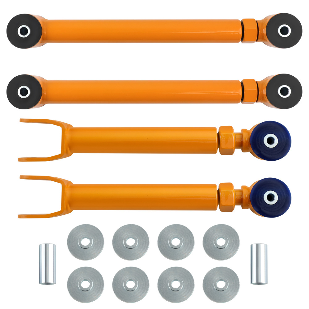 Front UpperRear Lower Control Arms Set compatible for Jeep Grand Cherokee WJ 1999-2004