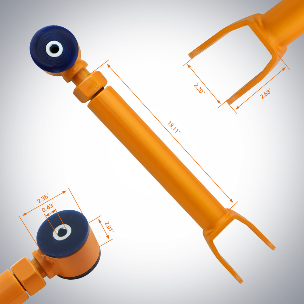 Sway Bar Quick Disconnects + Front Upper Control Arms For 84-01 compatible for Jeep Cherokee XJ