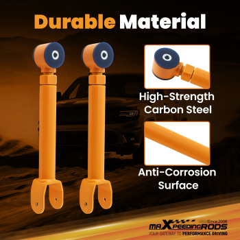 FRONT UPPER CONTROL ARM + FRONT TRACK BAR ADJUSTABLE compatible for JEEP CHEROKEE XJ 91-01