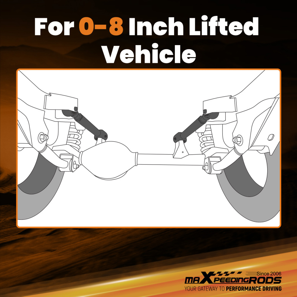 FRONT UPPER CONTROL ARM + FRONT TRACK BAR ADJUSTABLE compatible for JEEP CHEROKEE XJ 91-01