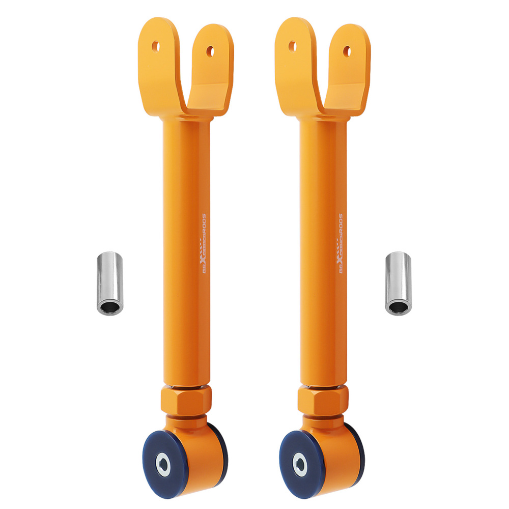 Front Upper Complete Adjustable Control Arm Set compatible for Jeep TJ-LJ-XJ-MJ suspension arms