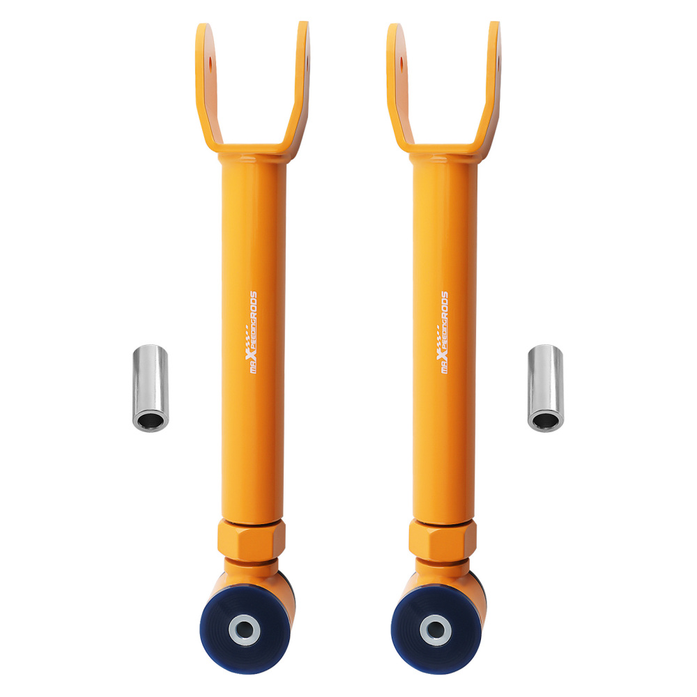 Front Upper Complete Adjustable Control Arm Set compatible for Jeep TJ-LJ-XJ-MJ suspension arms