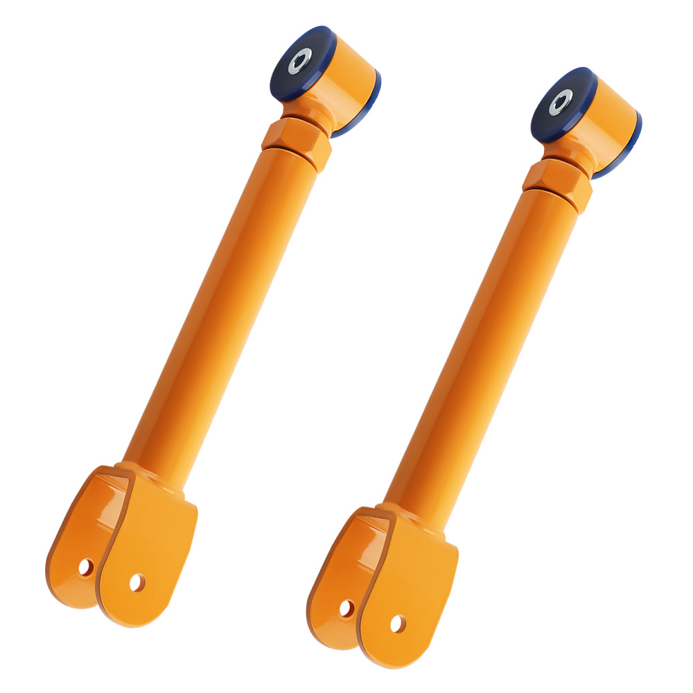 2pcs Front Upper Adjustable Control Arm Set 0-8 Lift compatible for Jeep Wrangler TJ 97-06
