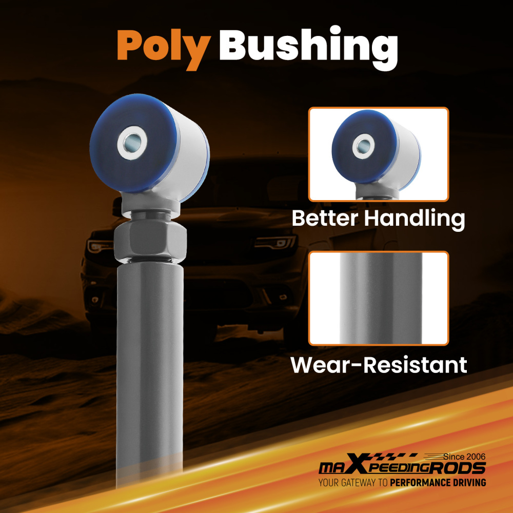 Steering Crossover Kit + Upper Control Arms compatible for Jeep Cherokee XJ Wrangler TJ ZJ