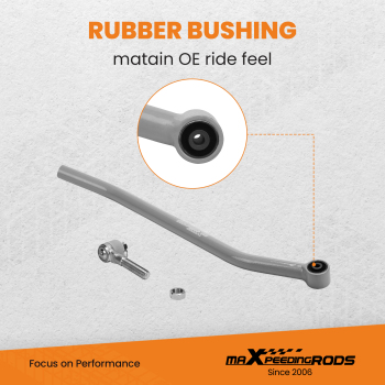 Kit Bras De Contrôle + Barre De Traction compatible pour Jeep Grand Cherokee XJ Wrangler TJ