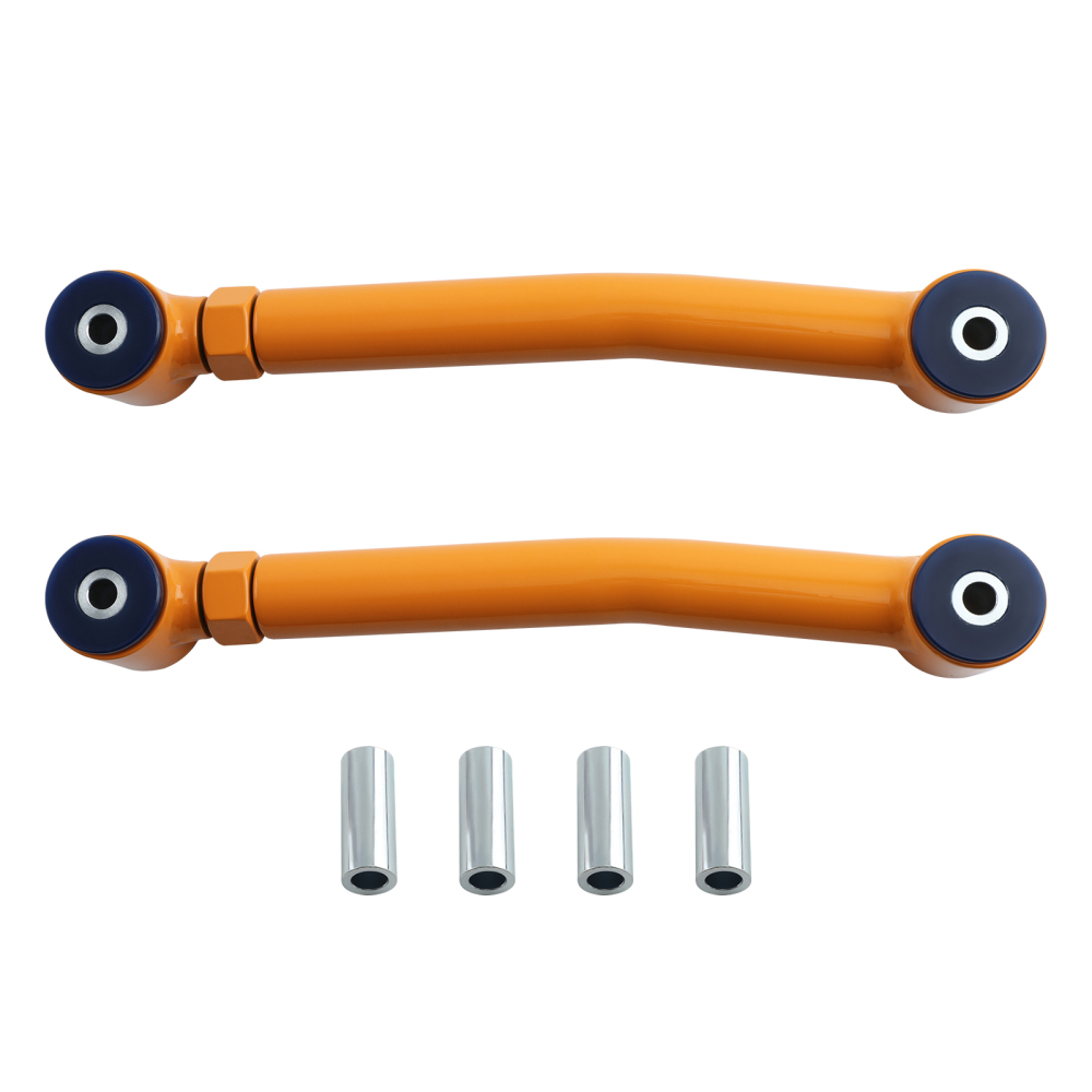 2 Pcs Front Lower Adjustable Control Arm Arms compatible for Jeep Wrangler TJ 1997-2006 suspension arms