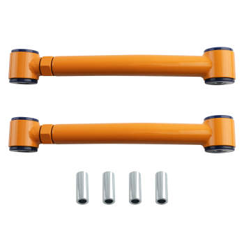 Compatible for Jeep Wrangler TJ 97-06 Front Lower Heavy Duty Adjustable Control Arm Set suspension arms