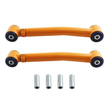 Compatible for Jeep Wrangler TJ 97-06 Front Lower Heavy Duty Adjustable Control Arm Set suspension arms