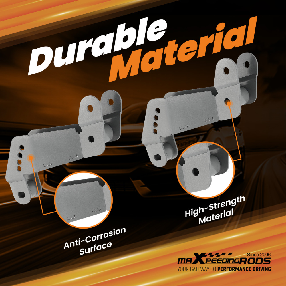 Front Control Arm Bracket 2-4 inch for 07-18 Jeep Wrangler JK Correction Bracket