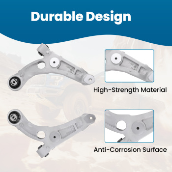 10x Front Lower Control Arms Sway Bar Links Tie Rods for 2014-2018 compatible for Jeep Cherokee