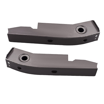 Left Right Rear Shackle Mount Frame Repair Kit Set compatible for Jeep Wrangler YJ 1987-1995 suspension arms