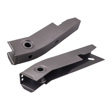 Left Right Rear Shackle Mount Frame Repair Kit Set compatible for Jeep Wrangler YJ 1987-1995 suspension arms