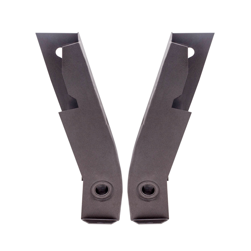 Left Right Rear Shackle Mount Frame Repair Kit Set compatible for Jeep Wrangler YJ 1987-1995 suspension arms