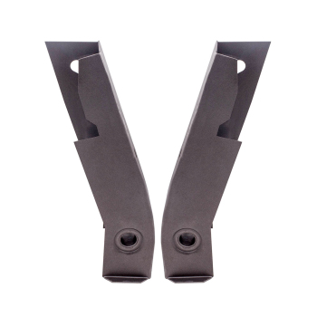 Left Right Rear Shackle Mount Frame Repair Kit Set compatible for Jeep Wrangler YJ 1987-1995 suspension arms