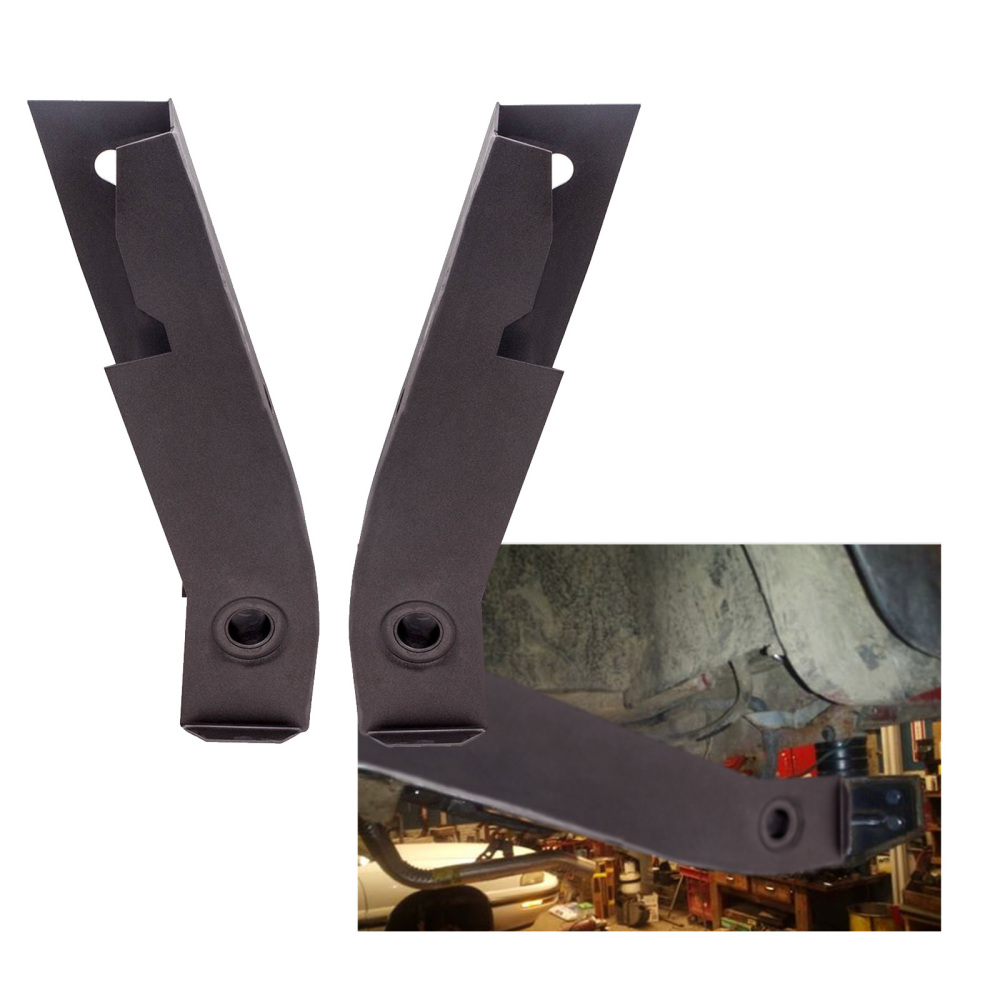 Left Right Rear Shackle Mount Frame Repair Kit Set compatible for Jeep Wrangler YJ 1987-1995 suspension arms