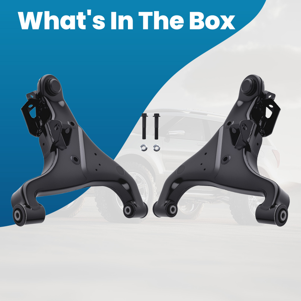 2x Front Lower Control Arm w/Ball Joints compatible for Nissan Armada Titan compatible for Infiniti QX56