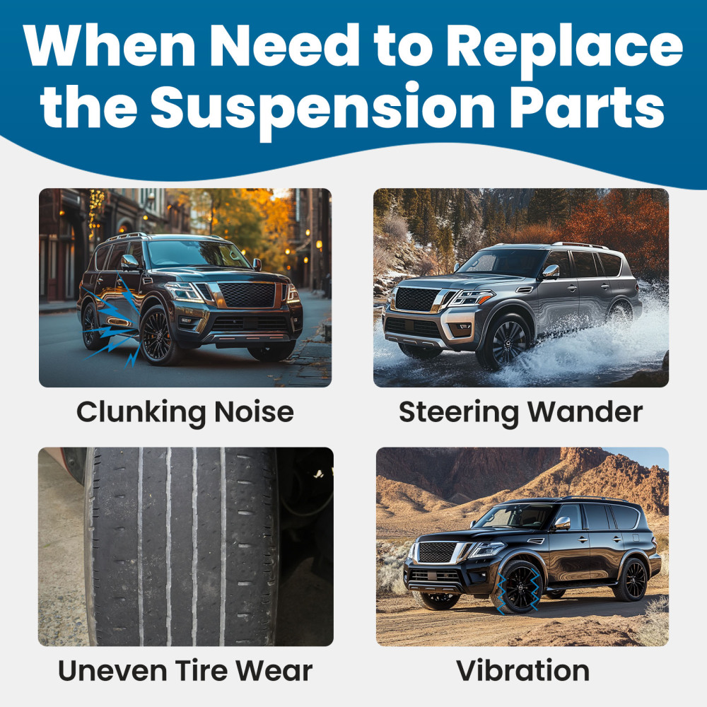 2x Front Lower Control Arm w/Ball Joints compatible for Nissan Armada Titan compatible for Infiniti QX56