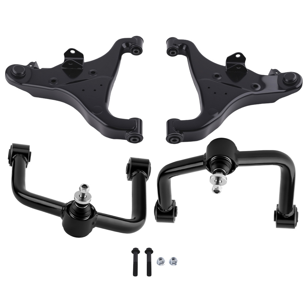 Front Upper Lower Control Arms w/ Ball JointFor compatible for Nissan Armada Titan 2004-2015