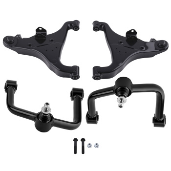 Front Upper Lower Control Arms w/ Ball JointFor compatible for Nissan Armada Titan 2004-2015