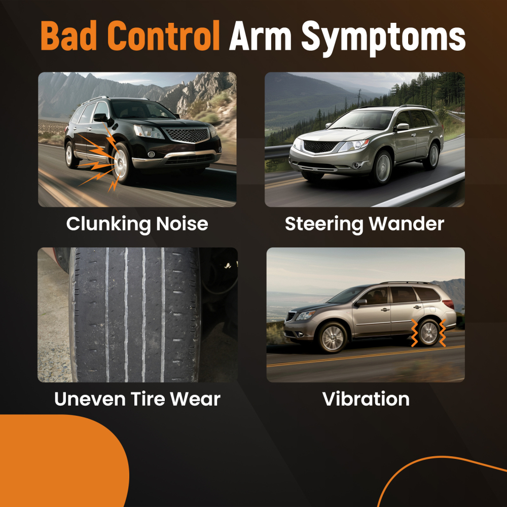 4x Front Lower Control Arm for 2007-2013 compatible for Acura MDX ZDX Suspension Kit Ball Joint