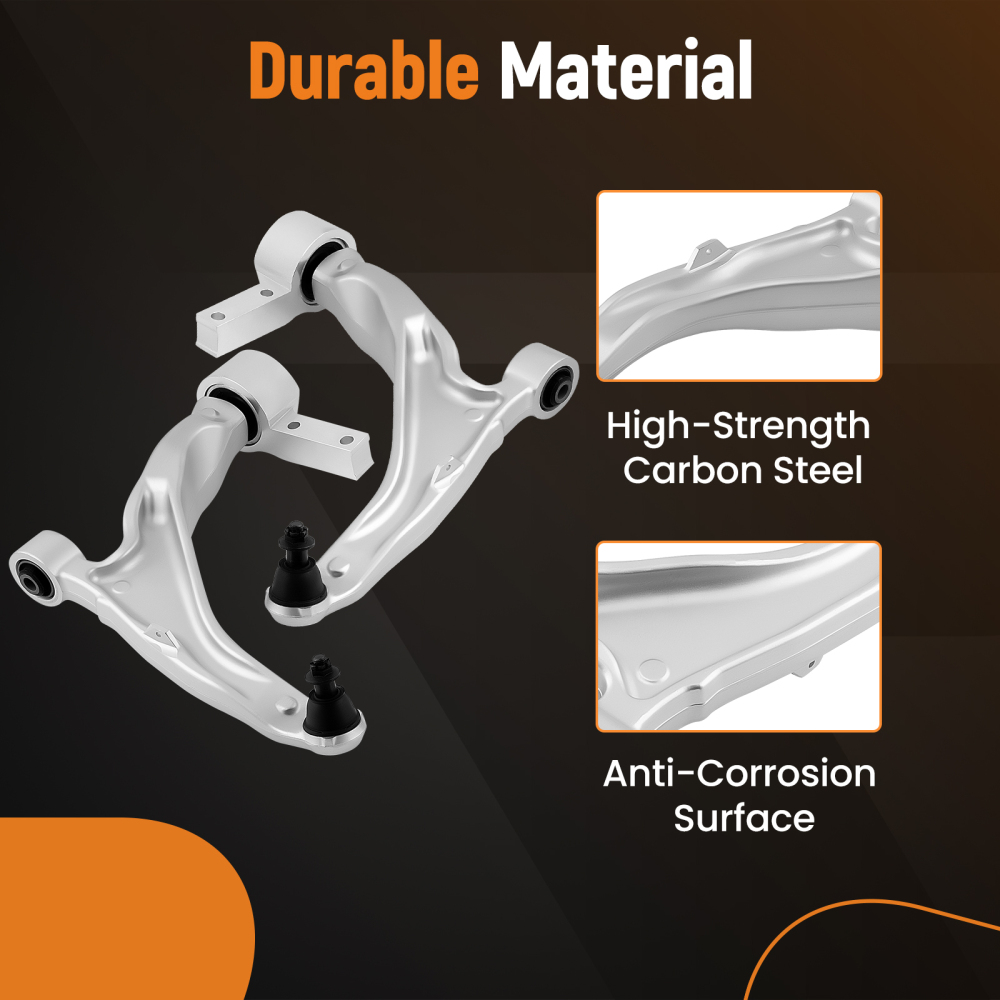 4x Front Lower Control Arm for 2007-2013 Acura MDX ZDX Suspension Kit Ball Joint