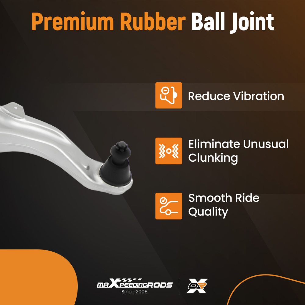 2pcs Front Lower Control Arm w/ Ball Joint Assembly compatible for Acura MDX ZDX 2007-2013