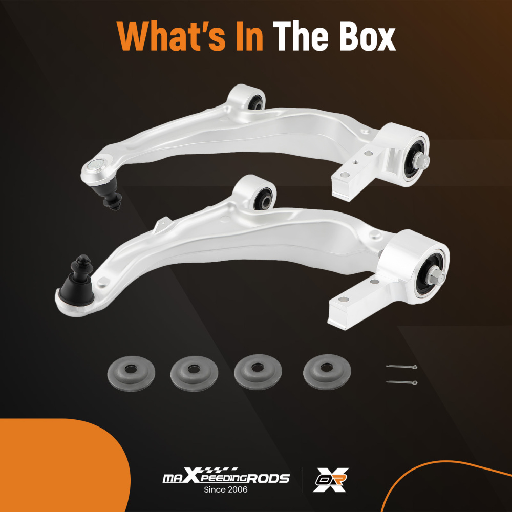 2pcs Front Lower Control Arm w/ Ball Joint Assembly compatible for Acura MDX ZDX 2007-2013