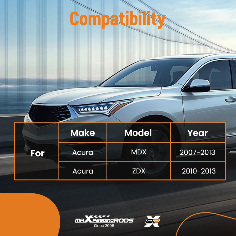 2pcs Front Lower Control Arm w/ Ball Joint Assembly compatible for Acura MDX ZDX 2007-2013