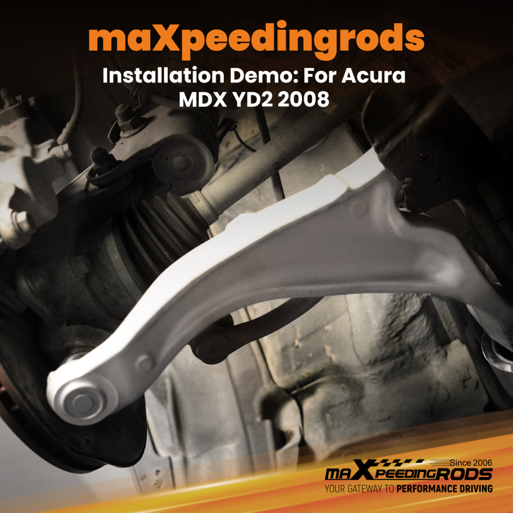 2pcs Front Lower Control Arm w/ Ball Joint Assembly compatible for Acura MDX ZDX 2007-2013