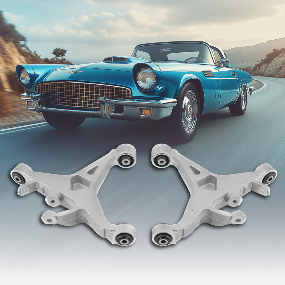2X BRACCI DI CONTROLLO INFERIORI POSTERIORI LHRH compatibile per JAGUAR S-TYPE compatibile per LINCOLN LS