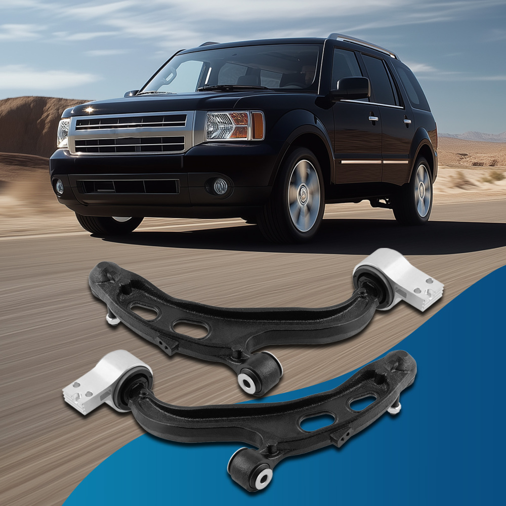 2pcs Front Lower Control Arm compatible for Ford Taurus 2013-2018 compatible for Lincoln MKS MKT 2013-2016